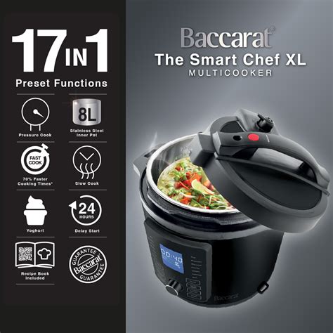 baccarat recipes|THE SMART CHEF XL Multicooker by Baccarat® .